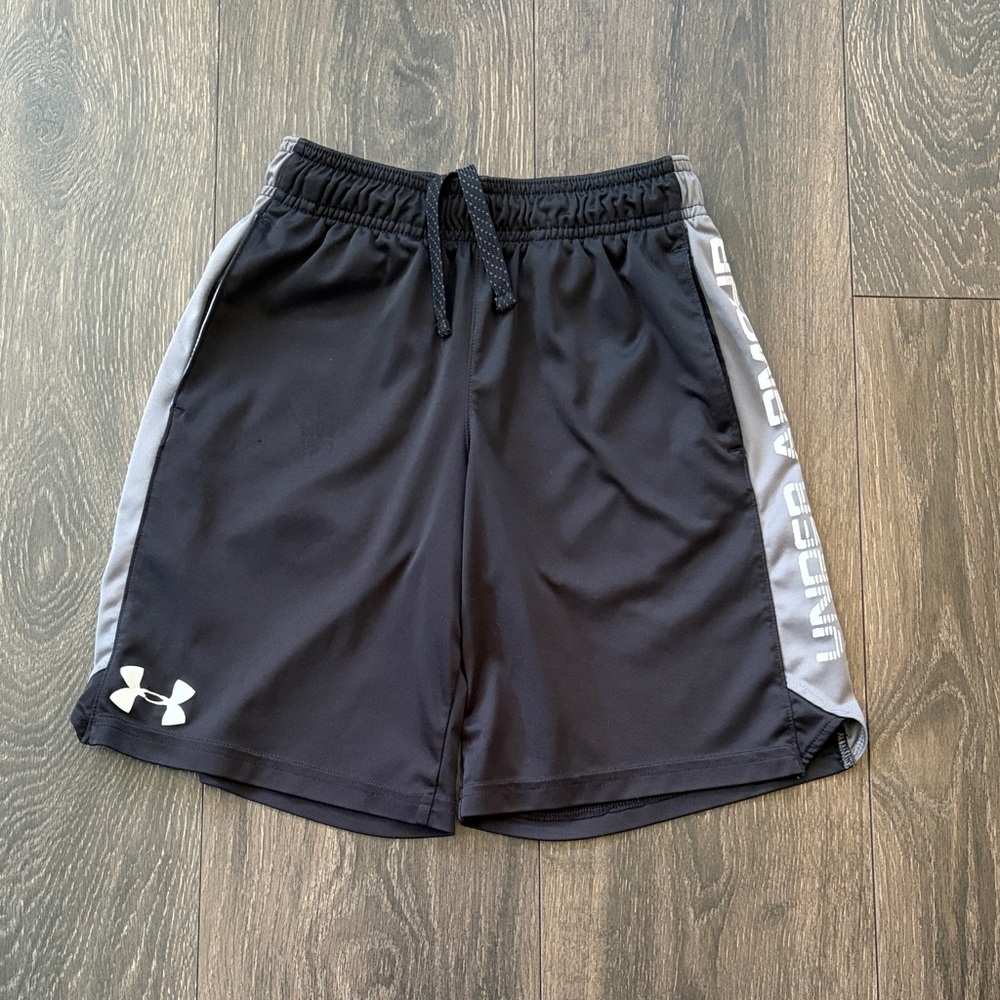 Under Armour Kids Black Athletic Shorts